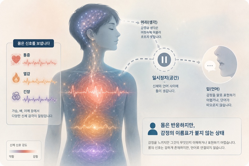 알렉시시미아 감정표현불능증